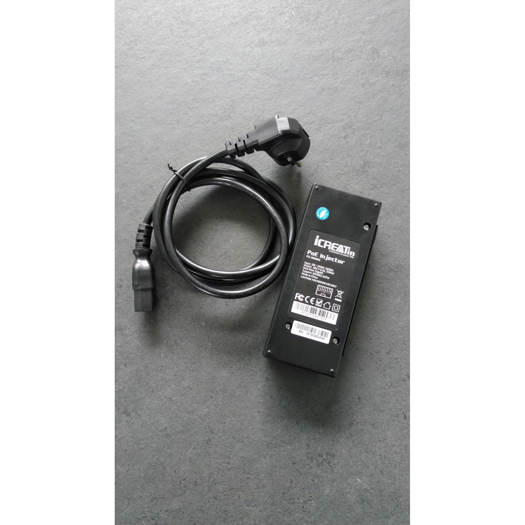 AE PSE-480080G Gigabit PoE Injector AE PSE-480080G Gigabit PoE Injector